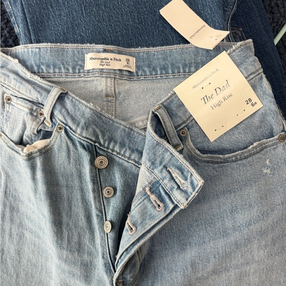 Abercrombie & Fitch Light Blue Denim Jeans - Picture 2 of 4